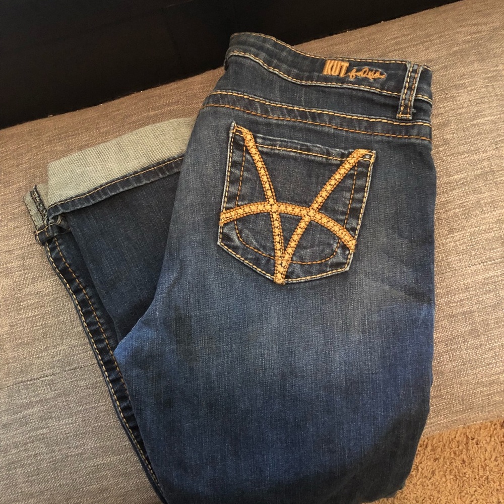 Kut from the Kloth straight leg jeans!